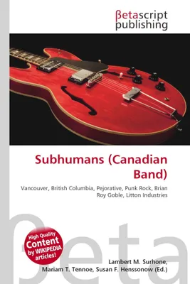Produktbild von Subhumans (Canadian Band)