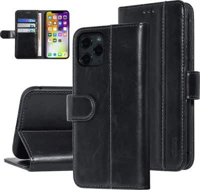 Produktbild von UNIQ Accessory Apple iPhone Xs Max Dark Green Soft Touch Book type case