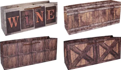Image de Sac cadeau pour bouteilles M 15,5 x 37 x 10 cm Celorok