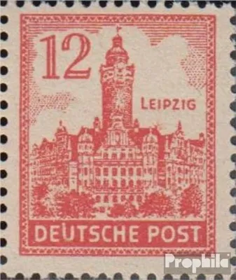 Produktbild von Briefmarken Sowjetische Zone (All.Bes.) 1946 Mi 161II, Punkt über dem U von DEUTSCHE (Feld 72) postfrisch Abschiedsserie