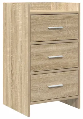 Produktbild von vidaXL Nachttische Sonoma-Eiche 40 x 36 x 70 cm Holzwerkstoff