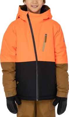 Produktbild von 686 Kinder Ski- Snowboardjacke Hydra Insulated, Größe:M, Farben:fluro orange clrblk