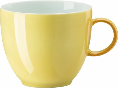 Image de Tasse à café Thomas, 200 ml, collection "Sunny Day" | Choix de couleurs : Jaune pastel : Jaune pastel. Couleur : Jaune pastel