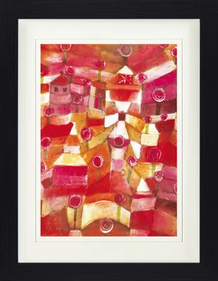 Produktbild von Paul Klee Gerahmtes Bild Mit Edlem Passepartout | Wand-Bilder | Im Bilderrahmen - Rosengarten, 1920 (40 x 30 cm)