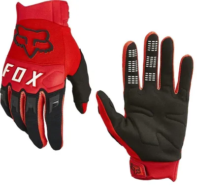 Produktbild von FOX Dirtpaw Motocross Handschuhe, schwarz/rot, XL