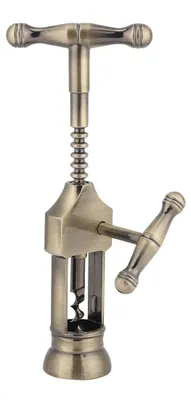 Korkenzieher aus Edelstahl, Retro-Design, Rotweinöffner, 1 Stück