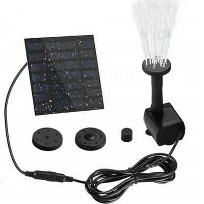 Produktbild von INF Solar Springbrunnen mit 4 Sprinklerköpfen