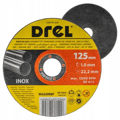 Produktbild von Condor Trennscheibe CON-TIF-1210 für Metall & INOX, Korund, 125mm