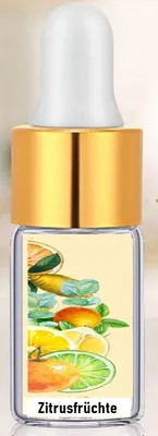 Produktbild von GKA Parfüm Öl Zitrusfrüchte aus Frankreich Parfümöl Kosmetik Eukalyptus, Orange, Limette, Zitronengras sehr   intensiv Probierfläschchen
