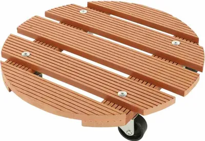 Produktbild von SIENA GARDEN Pflanzenroller WPC, rund J41404