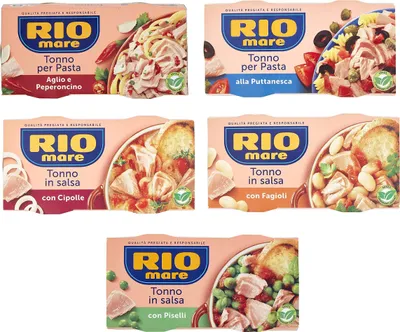 Produktbild von Testpaket Rio Mare Per Pasta Thunfisch in Olivenöl 10x 160g