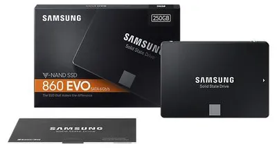 Image de Samsung 860 EVO 250 Go 2.5" Serial ATA III MLC