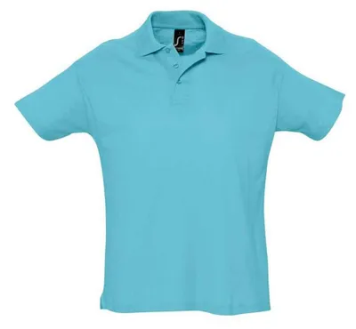 Produktbild von SOLS - "Summer II" Poloshirt für Herren LT1924 (L) (Atollblau)