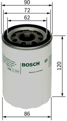 Produktbild von Bosch Ölfilter  0 451 103 290
