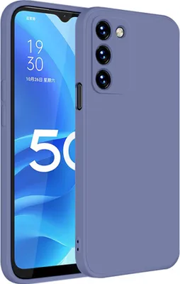 Immagine prodotto di Custodia per OPPO A55 5G Morbido silicone liquido, custodia in gomma antiurto Grigio