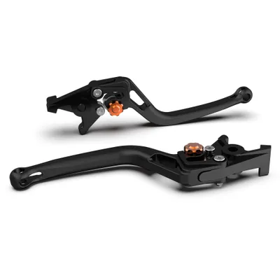 Produktbild von LSL Kupplungshebel BOW L09R,schwarz perlgestrahlt/orange