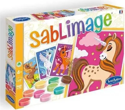 Zdjęcie produktu dla Sentosfera Sablimage Jednorożce - Wysokiej jakości zabawka edukacyjna dla dzieci