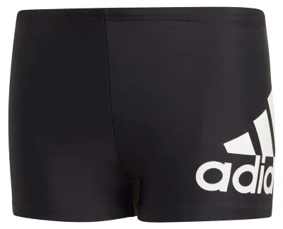 Produktbild von adidas Jungen Yb Bos Brief Swim Trunks, Black/White, 140 EU
