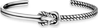 Produktbild von cai Armband 925/- Sterling Silber 6,5cm Silbergrau ohne Stein 132260295