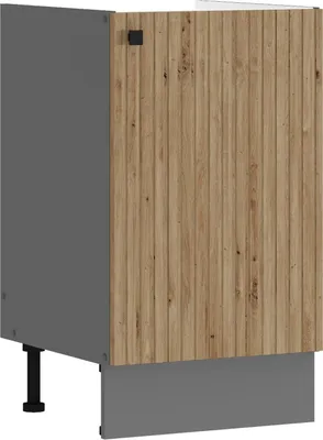 Produktbild von Küche AVA Artisan Spülenunterschrank 50 Lamellenoptik Küchenzeile Einbauküche