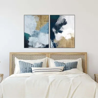 Image de Wallity, Mdf - 00124 - 40 x 60, tableau décoratif en MDF (2 pièces), multicolore, 100 % MDF, 40 x 60 cm