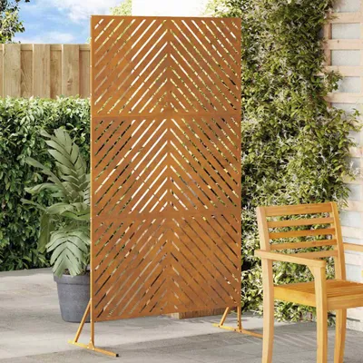Produktbild von Möbel Zaunpaneele 100 x 50 x 180 cm Edelstahl - Metallzäune 868548