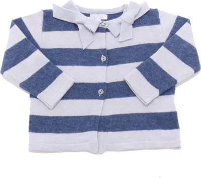 Productafbeelding van 3880AL cardigan, Bimba Girl, NANAN, kindersweater, blauw