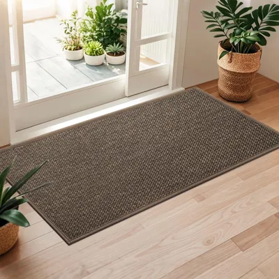 Productafbeelding van Antislip vloermat, 60 x 120 cm, wasbare vuilvanger en absorberende instaptapijt
