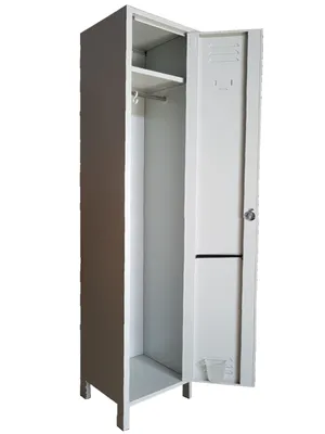 Produktbild von Einzelspind Spind Schließfachschrank Metallschrank Mehrzweckschrank Umkleideschrank Garderobenschrank 36x34x180H