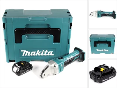 Immagine prodotto di Makita DJS 161 Y1J 18 V Li-Ion a batteria in Makpac + 1 batteria da 1,5 Ah - senza caricabatterie