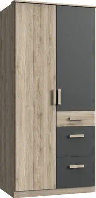 Produktbild von Kleiderschrank Drehtürenschrank Holzschrank Schrank Schlafzimmer "Canton IV"