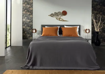 Produktbild von ICA Bettoberwurf  180X260 Beluga Grey