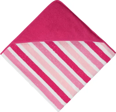 Produktbild von Erwin Müller Kapuzenbadetuch rosa 100x100 cm