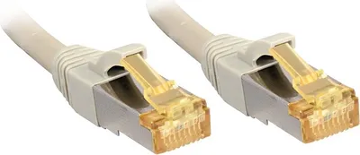 Produktbild von LINDY Patchkabel Cat6A S/FTP LSZH Cat7 Rohkabel grau  10m