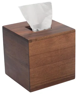 Produktbild von Kosmetiktücherbox Akazienholz Quadratisch 14.5 x 14.5 x 14.5 cm
