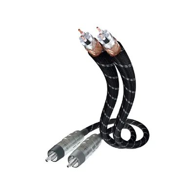 Obrázek produktu pro Inakustik NF-202, 2 x RCA, Samec, 2 x RCA, Samec, 0,6 m, Černá