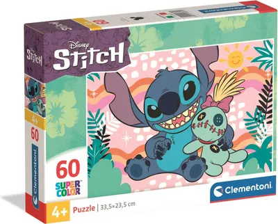 Obrázek produktu pro Clementoni Supercolor 26331, 60 kusů, Kreslené filmy, 4 rok/roky
