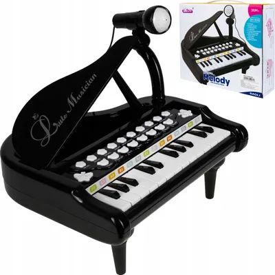 Zdjęcie produktu dla Pianino Multimedialne Fortepian Dla Dzieci Organy Mikrofon Karaoke Mp3