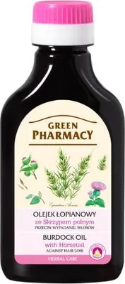 Produktbild von Green Pharmacy - Klettenöl für Haarwachstum und -stärkung