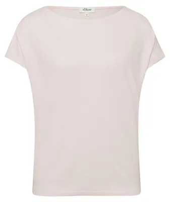 Produktbild von s.Oliver T-Shirt 'Jersey T-Shirt', 2154938, Lilac/Pink, Gr. 44