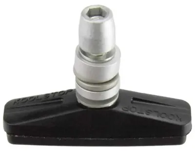Produktbild von Kool-Stop Bremsschuhe T9 City Pad V-Brake, L=53mm symm., für Aluminiumfelgen, schwarz
