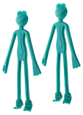 Productafbeelding van Plantclips, flexibele ondersteuning, decoratief design, groen