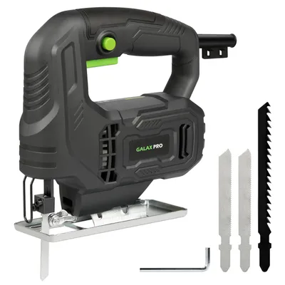 Produktbild von GALAX PRO Stichsäge, 400W, 3000 U/min, ±45° verstellbar, Elektrosäge für Holz & DIY