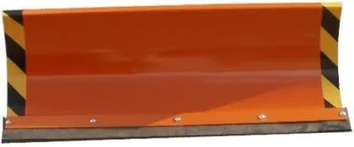Produktbild von Universal Schneeschild für Einachser / Rasentraktor Reflektoren Orange 175x40 cm