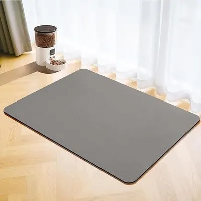 Zdjęcie produktu dla Mata absorbująca do karmienia psa kota ziemia okrzemkowa antypoślizgowa