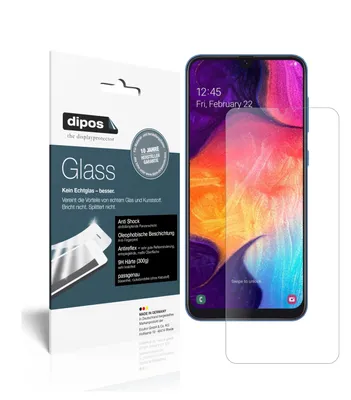 Produktbild von 2x Schutzfolie für Samsung Galaxy A90 5G matt - Anti-Shock 9H Folie dipos Glass Kunststoffglas
