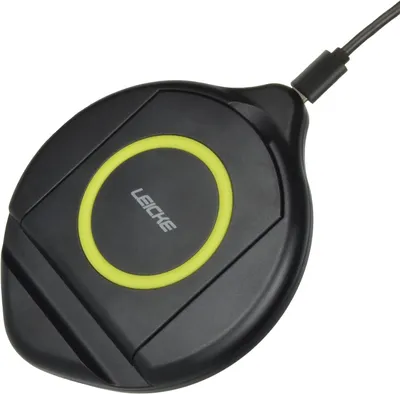 Produktbild von LEICKE Wireless Charger iPhone, kabelloses Ladegerät Ladestation | 10W Hochgeschwindigkeitsladen | Kompatibel mit Allen Qi-fähigen Geräten