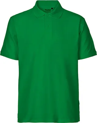 Produktbild von Neutral O20080 | Herren Classic Polo / 100% Fairtrade-Baumwolle - Farbe: Green - Größe: XS