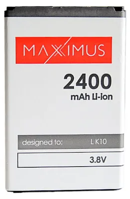 Zdjęcie produktu dla Bateria Maxximus Do Lg K10 2400Mah