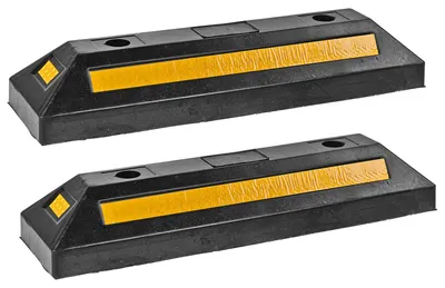 Parkhilfe Fahrzeugstopper Radstopp Gummistopper Garage Parkplatz 2er Set 4031765942171 927672 94217